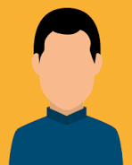 Generic male profile picture with no face.